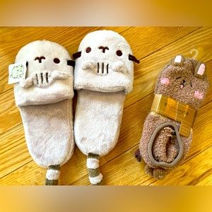 Pusheen slippers and tutuanna cat slippers